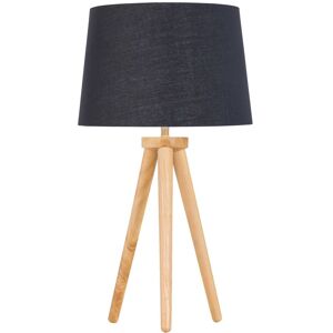 First Choice Lighting Voyage - Light Oak Table Lamp or Bedside Light with Black & Gold Shade in Brown Brown First Choice Lighting Voyage - Light Oak Table Lamp or Bedside Light with Black & Gold Shade in Brown Brown