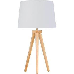 First Choice Lighting Voyage - Light Oak Table Lamp or Bedside Light with White & Gold Shade in Brown Brown First Choice Lighting Voyage - Light Oak Table Lamp or Bedside Light with White & Gold Shade in Brown Brown