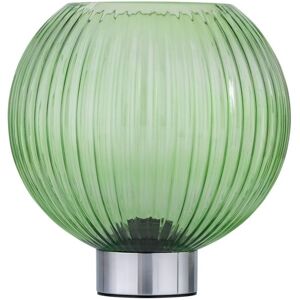 First Choice Lighting Betchley - Battery Operated Chrome Lamp with Green Glass in Silver Silver First Choice Lighting Betchley - Battery Operated Chrome Lamp with Green Glass in Silver Silver