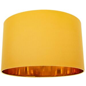 Happy Homewares - Ochre 14in - Cotton - Lamp Shade Happy Homewares - Ochre 14in - Cotton - Lamp Shade