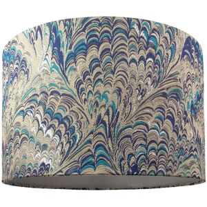 Happy Homewares - Peacock Print Lampshade - 40cm - Lampshade Happy Homewares - Peacock Print Lampshade - 40cm - Lampshade
