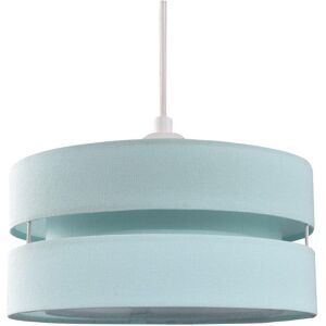 Happy Homewares - Duck Egg Linen Triple Tier Pendant Shade Happy Homewares - Duck Egg Linen Triple Tier Pendant Shade