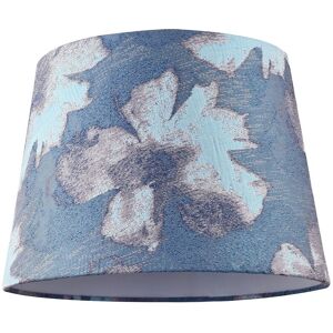 Happy Homewares Duck Egg & Blue Floral Drum Lamp Shade with Cotton Inner Lining in Duck Egg Blue Size: 10 inches Duck Egg Blue 10 inches Happy Homewares Duck Egg & Blue Floral Drum Lamp Shade with Cotton Inner Lining in Duck Egg Blue Size: 10 inches Duck Egg Blue 10 inches