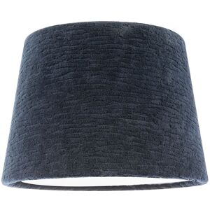 Happy Homewares Thick Lined Textured Velvet Lamp Shade with Satin Shimmer Inner in Midnight Size: 10 inches Midnight 10 inches Happy Homewares Thick Lined Textured Velvet Lamp Shade with Satin Shimmer Inner in Midnight Size: 10 inches Midnight 10 inches