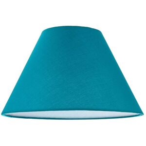 Happy Homewares Traditional Cotton Coolie Lampshade Suitable for Table Lamp or Pendant in Teal Size: 10 inches Teal 10 inches Happy Homewares Traditional Cotton Coolie Lampshade Suitable for Table Lamp or Pendant in Teal Size: 10 inches Teal 10 inches