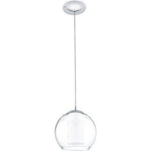 Unknown g00296 Chrome Satin Glass Pendant Light - Pendant Light Unknown g00296 Chrome Satin Glass Pendant Light - Pendant Light