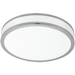 Loops Wall Flush Ceiling Light Colour White Shade White Chrome Plastic Bulb LED 24W White Loops Wall Flush Ceiling Light Colour White Shade White Chrome Plastic Bulb LED 24W White