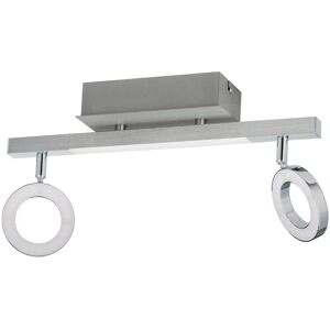 Loops Wall Spot Light Aluminium Chrome Shade Satined Plastic - Wall Light Loops Wall Spot Light Aluminium Chrome Shade Satined Plastic - Wall Light