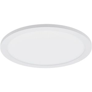 Loops 300mm White Slim Round Ceiling Light - Ceiling Light Loops 300mm White Slim Round Ceiling Light - Ceiling Light