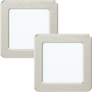 Generic Model - 2-Pack Satin Nickel Steel LED Ceiling/Wall Light Generic Model - 2-Pack Satin Nickel Steel LED Ceiling/Wall Light