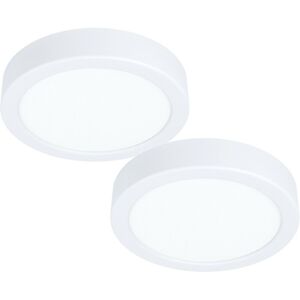 Loops 2 Pack Wall/Ceiling Light White 160mm Surface LED 10.5W - Wall/Ceiling Light Loops 2 Pack Wall/Ceiling Light White 160mm Surface LED 10.5W - Wall/Ceiling Light