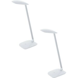 Loops 2 Pack White Touch Dimmable Desk Lamp - Table Lamp Loops 2 Pack White Touch Dimmable Desk Lamp - Table Lamp