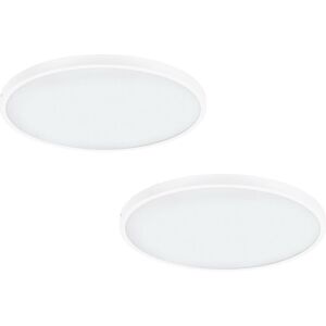 Loops Model 2 Pack White 600mm Surface Mount Ceiling Light - Ceiling Light Loops Model 2 Pack White 600mm Surface Mount Ceiling Light - Ceiling Light