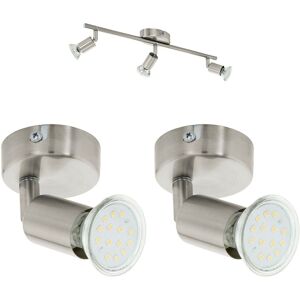 Satin Nickel Ceiling & Wall Lights - Modern Kitchen Lighting Kit Satin Nickel Ceiling & Wall Lights - Modern Kitchen Lighting Kit