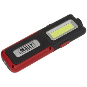 Loops Rechargeable Inspection Light with Power Bank - 5W COB & 3W SMD LED - Red Multicolor Loops Rechargeable Inspection Light with Power Bank - 5W COB & 3W SMD LED - Red Multicolor