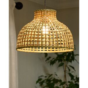 Dibor Traditional Style Large Bamboo Dome Lamp Shade Ceiling Light Shade H35 x Dia 52cm in Natural Natural Dibor Traditional Style Large Bamboo Dome Lamp Shade Ceiling Light Shade H35 x Dia 52cm in Natural Natural