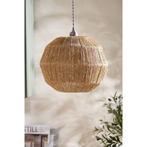 Dibor Round Ceiling Natural Boho Seagrass Pendant Light Shade H30 x D36cm Natural Dibor Round Ceiling Natural Boho Seagrass Pendant Light Shade H30 x D36cm Natural