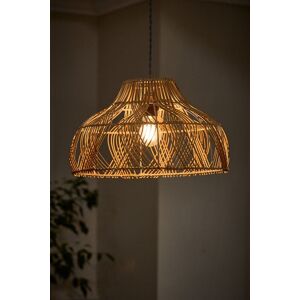 Dibor Woven Natural Home Décor Pendant Ceiling Light Shade H22 x D40cm Natural Dibor Woven Natural Home Décor Pendant Ceiling Light Shade H22 x D40cm Natural