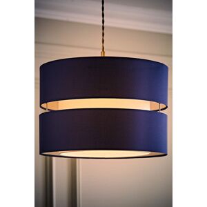 ValueLights Sophia Tier Large 35cm Drum Easy Fit Ceiling Light Lamp Shade & Bulb in Navy Size: 14 inches Navy 14 inches ValueLights Sophia Tier Large 35cm Drum Easy Fit Ceiling Light Lamp Shade & Bulb in Navy Size: 14 inches Navy 14 inches