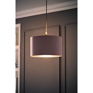 ValueLights Reni Natural with Metallic Gold Inner Pendant Ceiling Lamp Shade & LED Bulb Size: 6 inches Natural 6 inches ValueLights Reni Natural with Metallic Gold Inner Pendant Ceiling Lamp Shade & LED Bulb Size: 6 inches Natural 6 inches