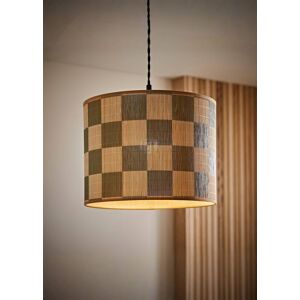 ValueLights Lori Green Checkerboard Bamboo Drum Easy Fit Lamp Shade with Bulb in Pale Green Pale Green ValueLights Lori Green Checkerboard Bamboo Drum Easy Fit Lamp Shade with Bulb in Pale Green Pale Green