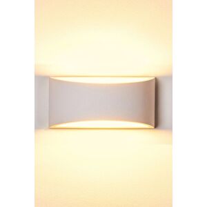 Harper Living White Art Deco Plaster Indoor Wall Light Large White Harper Living White Art Deco Plaster Indoor Wall Light Large White