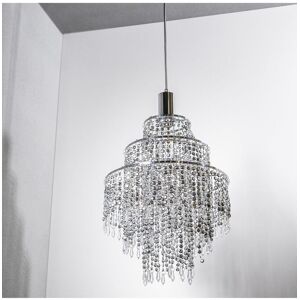 CGC Lighting Liza Three Tier Crystal Chrome Ceiling Light - Chandelier CGC Lighting Liza Three Tier Crystal Chrome Ceiling Light - Chandelier