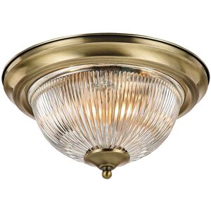 Happy Homewares Traditional IP44 Bathroom Ceiling Light With Stylish Glass Shade in Metallic Gold Metallic Gold Happy Homewares Traditional IP44 Bathroom Ceiling Light With Stylish Glass Shade in Metallic Gold Metallic Gold