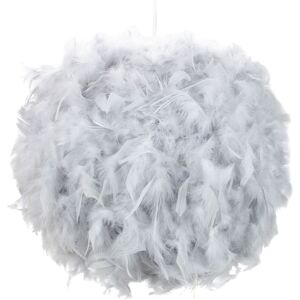 Happy Homewares - Feather Shade - Grey - Pendant Light Shade Happy Homewares - Feather Shade - Grey - Pendant Light Shade