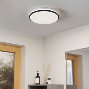 Eglo Margidore Steel White & Black LED CCT IP54 Wall & Ceiling Light White Eglo Margidore Steel White & Black LED CCT IP54 Wall & Ceiling Light White