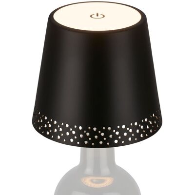 Briloner LED battery lamp - IP44 Dimmable Black Briloner LED battery lamp - IP44 Dimmable Black