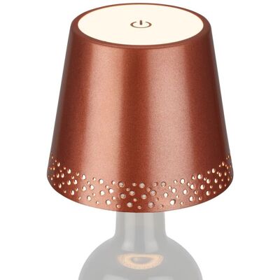 Briloner Copper Battery LED Outdoor Light Dimmable IP44 Briloner Copper Battery LED Outdoor Light Dimmable IP44