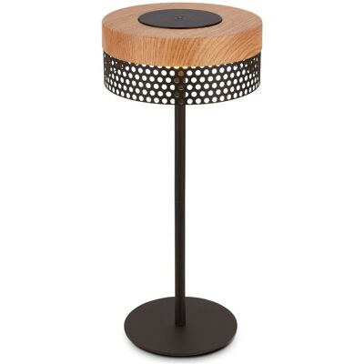B.K.LICHT Black Rechargeable Table Lamp with Touch Dimmer - Table Lamp B.K.LICHT Black Rechargeable Table Lamp with Touch Dimmer - Table Lamp