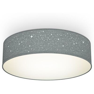B.K.Licht Ceiling Starry Sky Gray Textile Lamp - Ceiling Lamp B.K.Licht Ceiling Starry Sky Gray Textile Lamp - Ceiling Lamp