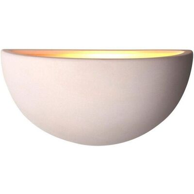 Endon Lighting Endon Single Light White Ceramic Wall Fitting - Wall Light Endon Lighting Endon Single Light White Ceramic Wall Fitting - Wall Light