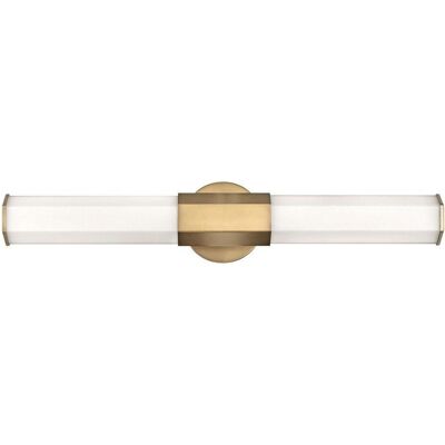 Hinkley Facet Heritage Brass LED Bathroom Wall Lamp - Bathroom Light Hinkley Facet Heritage Brass LED Bathroom Wall Lamp - Bathroom Light