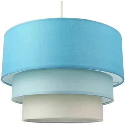 Happy Homewares - Triple Tier - Teal - Pendant shade Happy Homewares - Triple Tier - Teal - Pendant shade