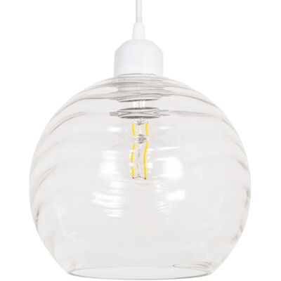 Happy Homewares - B - Clear - Glass - Pendant lamp shade Happy Homewares - B - Clear - Glass - Pendant lamp shade