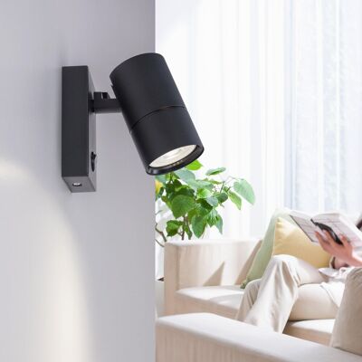 Harper Living - GU10 Spotlight - Black - Nail switch Harper Living - GU10 Spotlight - Black - Nail switch