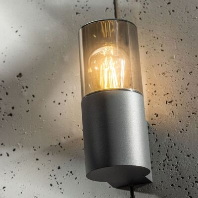 CGC Lighting - Bluebell - Dark Grey - Cylinder - Wall Light CGC Lighting - Bluebell - Dark Grey - Cylinder - Wall Light