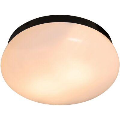Nordlux Modern Indoor Ceiling Light Black Plastic E27 Bathroom Safe - Mains Powered, IP44 Black Nordlux Modern Indoor Ceiling Light Black Plastic E27 Bathroom Safe - Mains Powered, IP44 Black