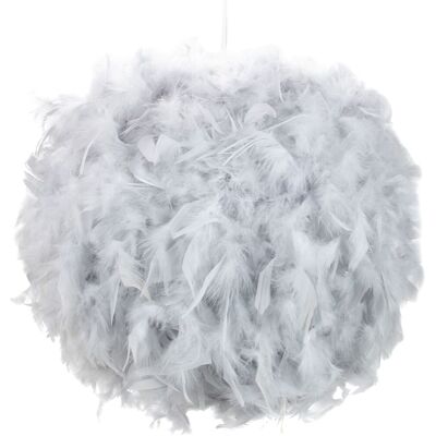 Happy Homewares - Feather Shade - Grey - Pendant Light Shade Happy Homewares - Feather Shade - Grey - Pendant Light Shade
