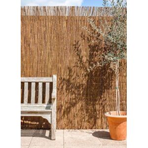 Primrose Premium Willow Fencing Outdoor Garden Screening Rolls L4m x H1.5m in Beige Beige Primrose Premium Willow Fencing Outdoor Garden Screening Rolls L4m x H1.5m in Beige Beige