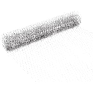 The hot sale Galvanized Hexagonal Wire Mesh Fence Netting Durable Garden Protection & Chicken Coop Fencing 13mm Grid Silver Roll Silver The hot sale Galvanized Hexagonal Wire Mesh Fence Netting Durable Garden Protection & Chicken Coop Fencing 13mm Grid Silver Roll Silver