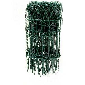 Oypla 10m x 400mm Garden Lawn Border Edging Fencing in Green Green Oypla 10m x 400mm Garden Lawn Border Edging Fencing in Green Green