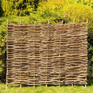 Primrose Premium Hazel Hurdle Woven Wattle Garden Fence Panel 6ft x 4ft 6in in None None Primrose Premium Hazel Hurdle Woven Wattle Garden Fence Panel 6ft x 4ft 6in in None None