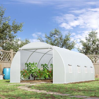 Outsunny 6 x 3 x 2 m Greenhouse Garden Polytunnel - Greenhouse Outsunny 6 x 3 x 2 m Greenhouse Garden Polytunnel - Greenhouse