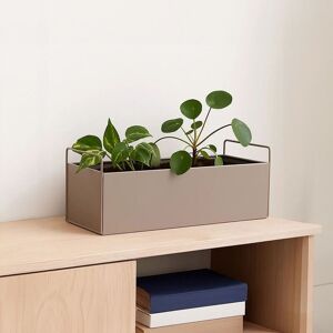 Premier Housewares Asher Large Grey Wall Plant Box - Wall Plant Box Premier Housewares Asher Large Grey Wall Plant Box - Wall Plant Box