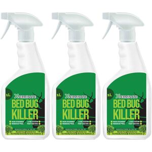 Xterminate Pesticide Free Bed Bug Killer Spray 3L in Clear Clear Xterminate Pesticide Free Bed Bug Killer Spray 3L in Clear Clear