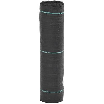 Berkfield Home Weed Membrane Black 0.5x150 m PP Black Berkfield Home Weed Membrane Black 0.5x150 m PP Black